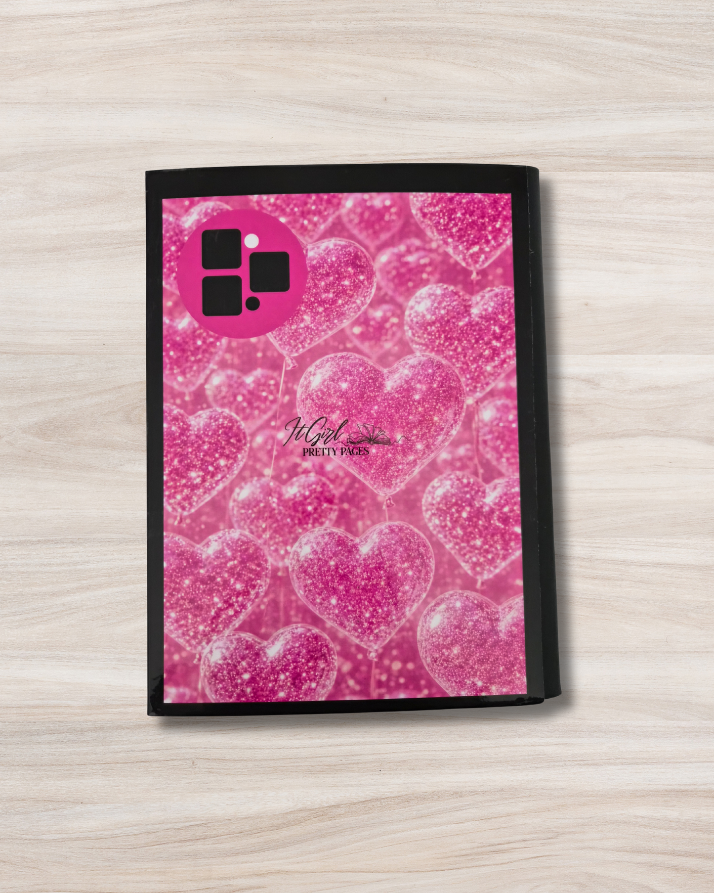 Heart-Shaped Lockscreen Notebook