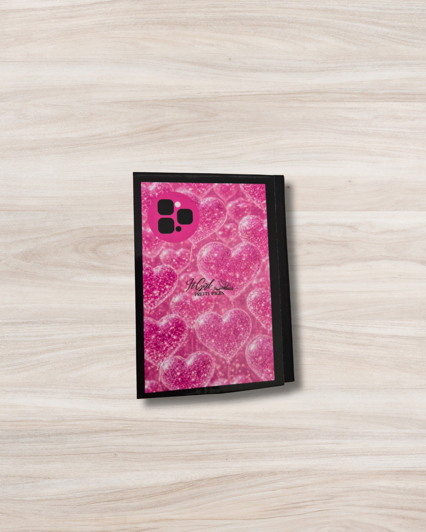 Heart-Shaped lockscreen Mini Notebook